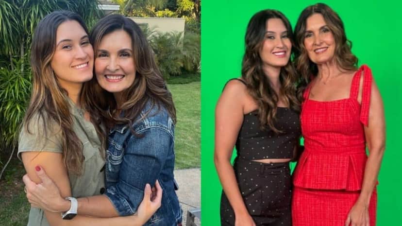 A mãe coruja e a filha (Fotos: Reprodução/ Instagram/ Montagem TV Foco) A mãe coruja e a filha (Fotos: Reprodução/ Instagram/ Montagem TV Foco)