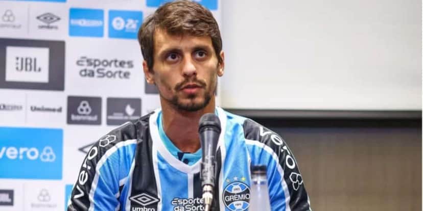 Rodrigo Caio - (Foto: Reprodução / CNN) Rodrigo Caio - (Foto: Reprodução / CNN)