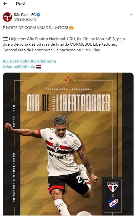 Wellington Rato substituirá Ferreirinha no próximo jogo do São Paulo? (Foto: Reprodução/X) Wellington Rato substituirá Ferreirinha no próximo jogo do São Paulo? (Foto: Reprodução/X)