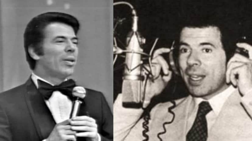 Silvio Santos gravando suas músicas em estúdio (Fotos: Reprodução/ Internet/ Montagem) Silvio Santos gravando suas músicas em estúdio (Fotos: Reprodução/ Internet/ Montagem)