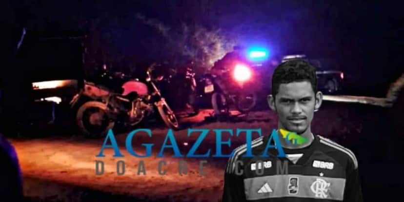 Jogador falece após acidente de moto (Reprodução/Jornal A Gazeta do Acre) Jogador falece após acidente de moto (Reprodução/Jornal A Gazeta do Acre)