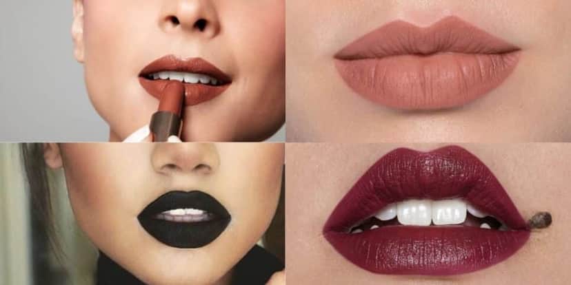 Cores de batons que nenhuma mulher deve usar (Reprodução/Montagem/Pinterest) Cores de batons que nenhuma mulher deve usar (Reprodução/Montagem/Pinterest)