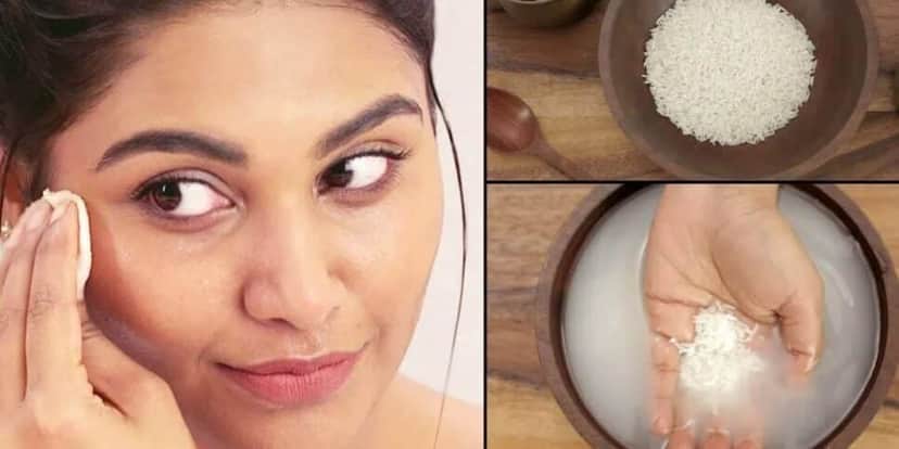 Passe a água de arroz na pele principalmente nas manchas e rugas (Reprodução: Plante Arroz) Passe a água de arroz na pele principalmente nas manchas e rugas (Reprodução: Plante Arroz)