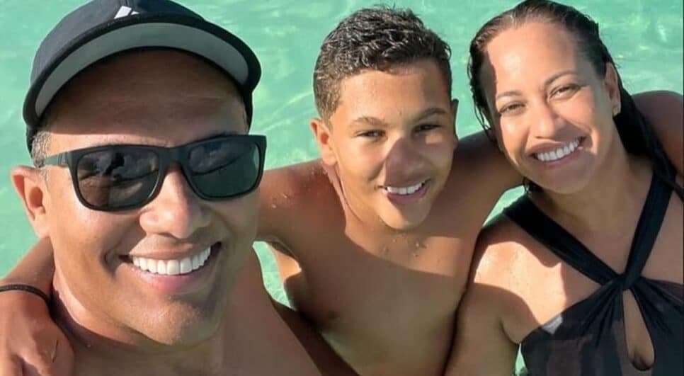 A família toda reunida em viagem a praia do nordeste (Foto: Reprodução/ Instagram) A família toda reunida em viagem a praia do nordeste (Foto: Reprodução/ Instagram)
