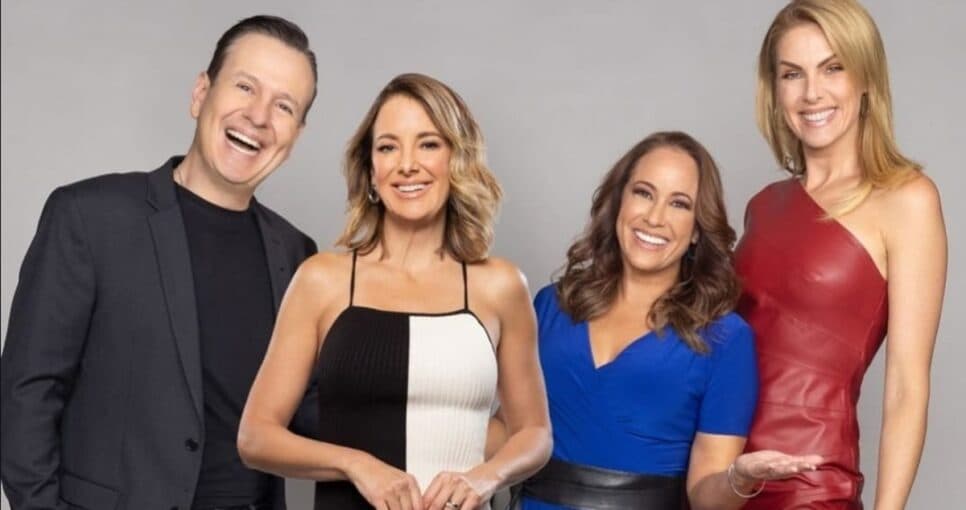 Celso Zucatelli, Ticiane Pinheiro, Renata Alves e Ana Hickmann, os apresentadores do Hoje em Dia (Foto: Reprodução/ Divulgação/ Record TV) Celso Zucatelli, Ticiane Pinheiro, Renata Alves e Ana Hickmann, os apresentadores do Hoje em Dia (Foto: Reprodução/ Divulgação/ Record TV)