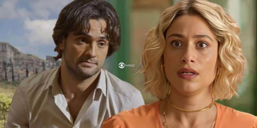 Blandina e Artur em No Rancho Fundo (Foto: Reprodução / Globo / Montagem TV Foco) Blandina e Artur em No Rancho Fundo (Foto: Reprodução / Globo / Montagem TV Foco)