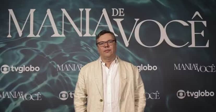 Autor de Mania de Você, João Emanuel Carneiro, em lançamento da novela (Foto: Reprodução/ Divulgação/ TV Globo) Autor de Mania de Você, João Emanuel Carneiro, em lançamento da novela (Foto: Reprodução/ Divulgação/ TV Globo)