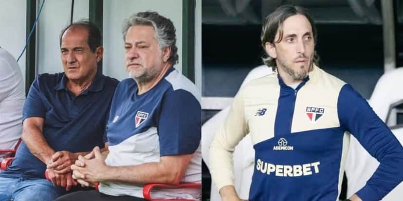 Muricy revelou sobre a demissão de uma estrela do São Paulo, que atingiu o Zubeldía (Reprodução: Rubens Chiri / Baggio Rodrigues/AGIF) Muricy revelou sobre a demissão de uma estrela do São Paulo, que atingiu o Zubeldía (Reprodução: Rubens Chiri / Baggio Rodrigues/AGIF)