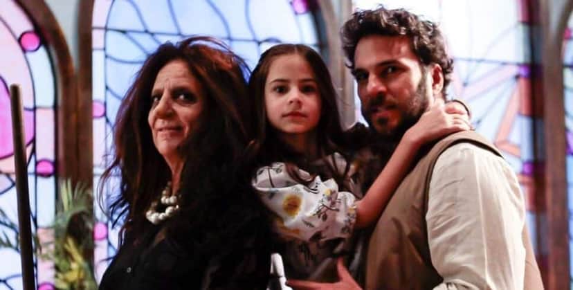A Caverna Encantada: Anna tem pesadelo com Norma e Paulo (Foto: Reprodução/ Divulgação/ SBT) A Caverna Encantada: Anna tem pesadelo com Norma e Paulo (Foto: Reprodução/ Divulgação/ SBT)