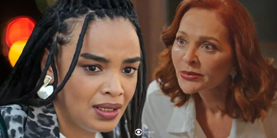 Paulina e Brenda em Família é Tudo (Foto: Reprodução / Globo / Montagem TV Foco) Paulina e Brenda em Família é Tudo (Foto: Reprodução / Globo / Montagem TV Foco)