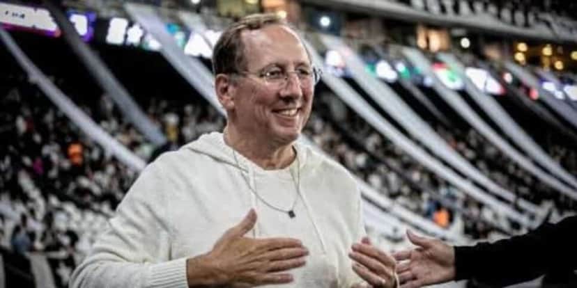 John Textor, presidente de futebol do Botafogo (Foto: Mauro Teofilo da Silva, MyPhoto Press/Gazeta Press) John Textor, presidente de futebol do Botafogo (Foto: Mauro Teofilo da Silva, MyPhoto Press/Gazeta Press)