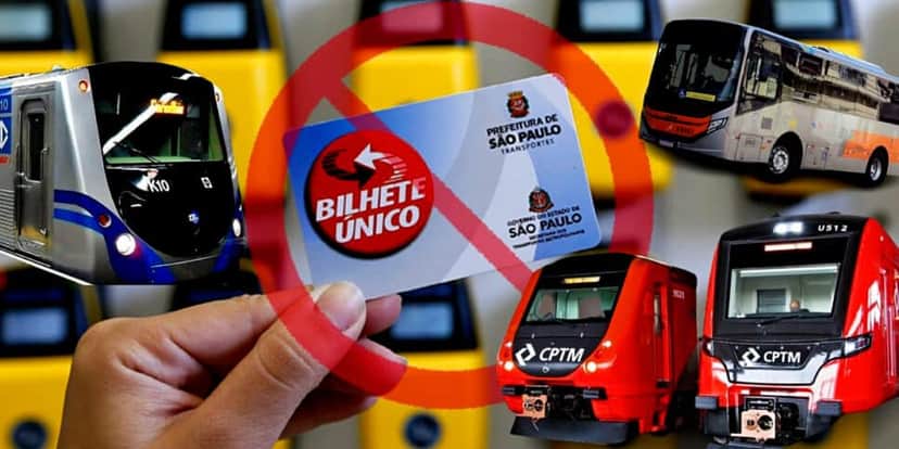 Bloqueio no Bilhete Único causa pânico entre clientes em SP (Foto Reprodução/Montagem/Lennita/Tv Foco/Canva/SPTrans/CPTM/Metrô-SP) Bloqueio no Bilhete Único causa pânico entre clientes em SP (Foto Reprodução/Montagem/Lennita/Tv Foco/Canva/SPTrans/CPTM/Metrô-SP)