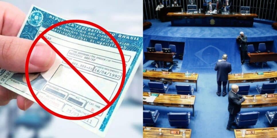 Nova lei de trânsito histórica anunciada pelo Senado traz FIM da CNH a motoristas que fizerem isso
