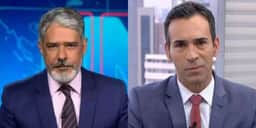 Bonner rejeita Tralli no JN, baixa ordem e Globo define alvo para o lugar