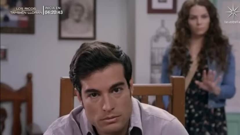 Contigo Sim: Álvaro toma atitude drástica com Ângela (Foto: Reprodução/ Las Estrellas) Contigo Sim: Álvaro toma atitude drástica com Ângela (Foto: Reprodução/ Las Estrellas)