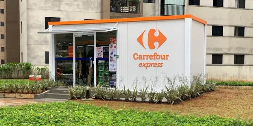 As lojas autônomas do Carrefour (Foto: Internet) As lojas autônomas do Carrefour (Foto: Internet)