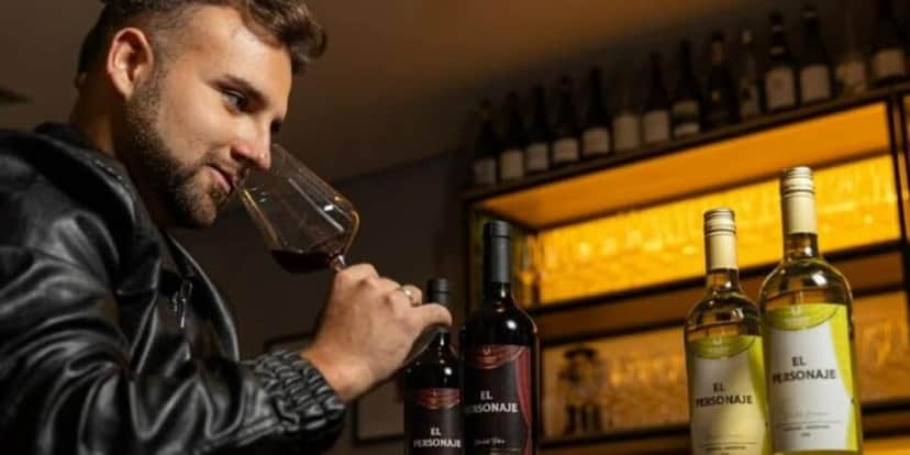 Aos 25 anos, o contratado assina uma marca de vinho (Foto: Reprodução/Instagram) Aos 25 anos, o contratado assina uma marca de vinho (Foto: Reprodução/Instagram)