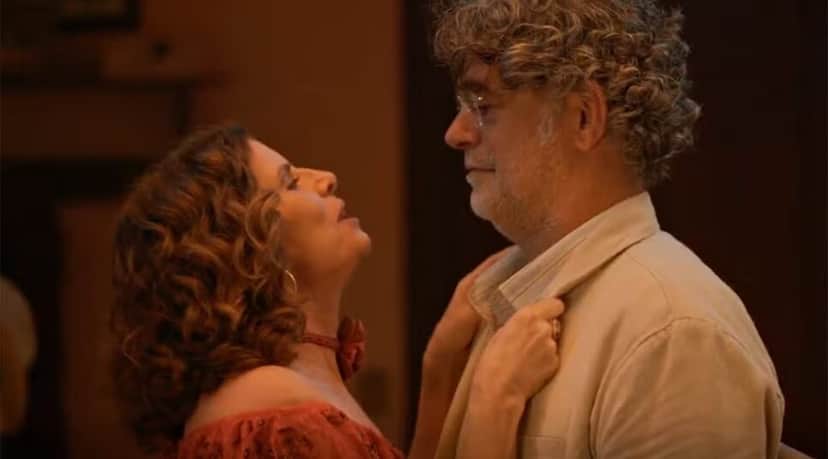 Deodora (Débora Bloch) e Ariosto (Eduardo Moscovis) são dupla de vilões com final não divulgado em resumo (Foto: Reprodução/ Divulgação, TV Globo) Deodora (Débora Bloch) e Ariosto (Eduardo Moscovis) são dupla de vilões com final não divulgado em resumo (Foto: Reprodução/ Divulgação, TV Globo)