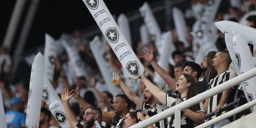Torcida do Botafogo - (Foto: Vítor Silva/Botafogo Torcida do Botafogo - (Foto: Vítor Silva/Botafogo