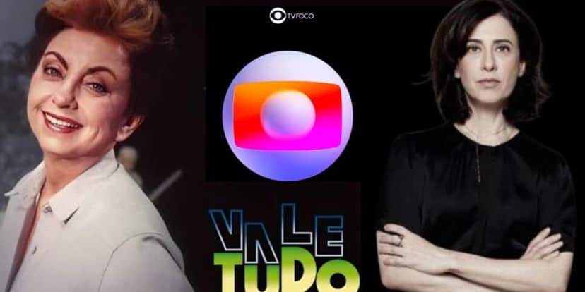 Beatriz Segall, logo de Vale Tudo e Fernanda Torres (Foto: Reprodução / Globo / Montagem TV Foco) Beatriz Segall, logo de Vale Tudo e Fernanda Torres (Foto: Reprodução / Globo / Montagem TV Foco)