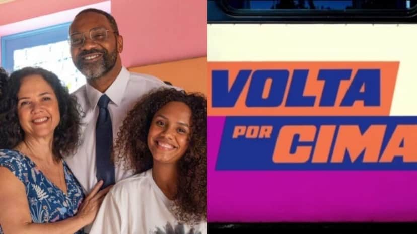 Volta Por Cima: Doralice, Lindomar e Madá (Fotos: Reprodução/ TV Globo/ Montagem TV Foco) Volta Por Cima: Doralice, Lindomar e Madá (Fotos: Reprodução/ TV Globo/ Montagem TV Foco)