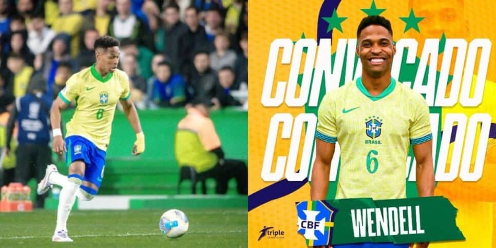 O lateral-esquerdo convocado pela seleção brasileira (Reprodução: Instagram) O lateral-esquerdo convocado pela seleção brasileira (Reprodução: Instagram)