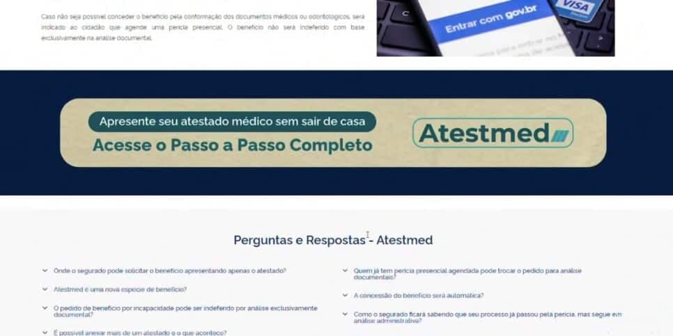 Atestmed (Foto: Reprodução / Globo) Atestmed (Foto: Reprodução / Globo)