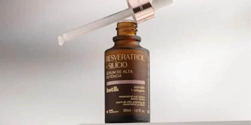 Sérum de Alta Potência Botik Resveratrol + Silício (Foto Reprodução/Boticário) Sérum de Alta Potência Botik Resveratrol + Silício (Foto Reprodução/Boticário)