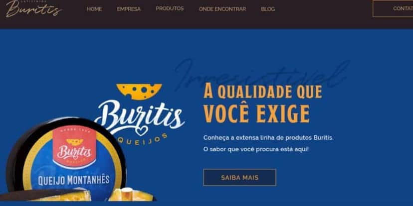 Indústria e Comércio de Laticínios Vale dos Buritis é uma das tradicionais (Foto Reprodução/site oficial) Indústria e Comércio de Laticínios Vale dos Buritis é uma das tradicionais (Foto Reprodução/site oficial)