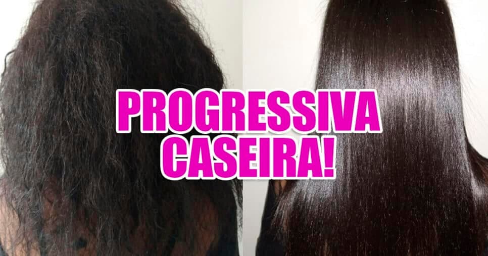 Falência dos salões: Progressiva caseira com 4 ingredientes alisa cabelo até a raiz e sem chapinha