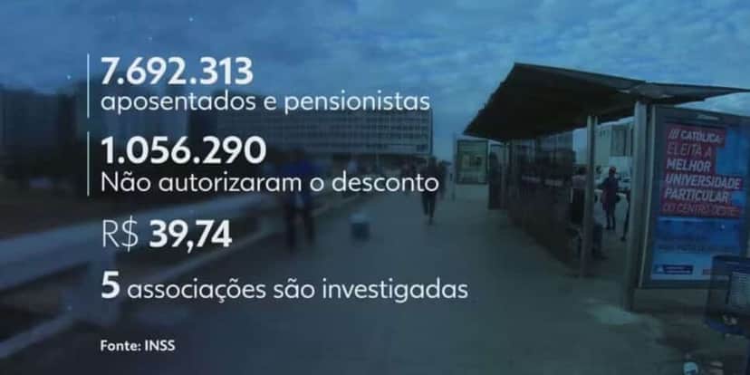 Dados de descontos no Jornal Nacional (Foto: Reprodução / Globo) Dados de descontos no Jornal Nacional (Foto: Reprodução / Globo)