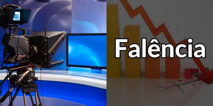Emissoras de TV e falência - Foto Reprodução Internet Emissoras de TV e falência - Foto Reprodução Internet
