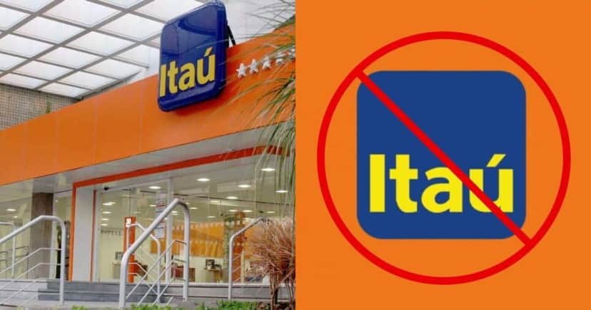 Itaú e agência fechada - Foto Reprodução Internet Itaú e agência fechada - Foto Reprodução Internet