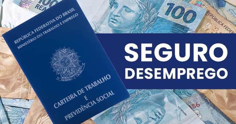 Notas de real, carteira de trabalho e ilustração do seguro-desemprego (Fotos: Reproduções / Canva) Notas de real, carteira de trabalho e ilustração do seguro-desemprego (Fotos: Reproduções / Canva)