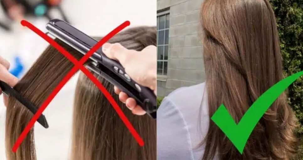 Receita para alisar o cabelo - Montagem: TVFOCO Receita para alisar o cabelo - Montagem: TVFOCO