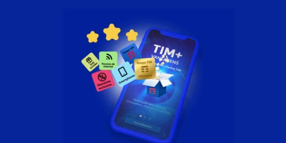 Tim MAIS Vantagens oferecia uma série de benefício aos clientes (Foto Reprodução/Internet Tim MAIS Vantagens oferecia uma série de benefício aos clientes (Foto Reprodução/Internet
