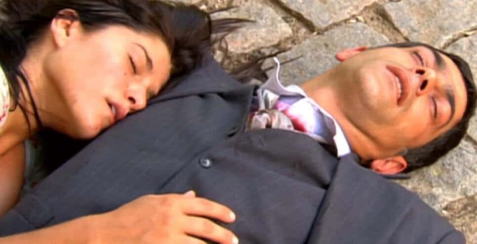 Morte de protagonistas de Alma Gêmea choca até hoje (Foto: Reprodução/ Globoplay) Morte de protagonistas de Alma Gêmea choca até hoje (Foto: Reprodução/ Globoplay)