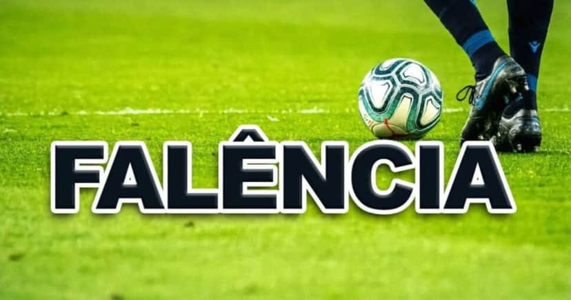 Falência de time de futebol - Foto Reprodução Internet Falência de time de futebol - Foto Reprodução Internet