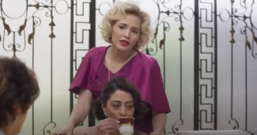 Zélia faz chantagem para esconder segredos de Clarice (Foto: Reprodução/ TV Globo) Zélia faz chantagem para esconder segredos de Clarice (Foto: Reprodução/ TV Globo)
