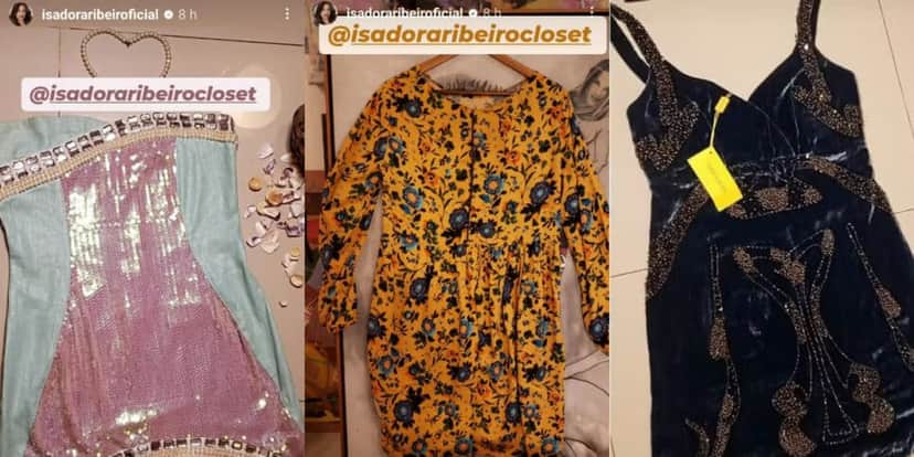 A famosa atriz da Globo, Isadora Ribeiro está vendendo roupas nas redes sociais (Foto: Reprodução/Montagem TV Foco) A famosa atriz da Globo, Isadora Ribeiro está vendendo roupas nas redes sociais (Foto: Reprodução/Montagem TV Foco)