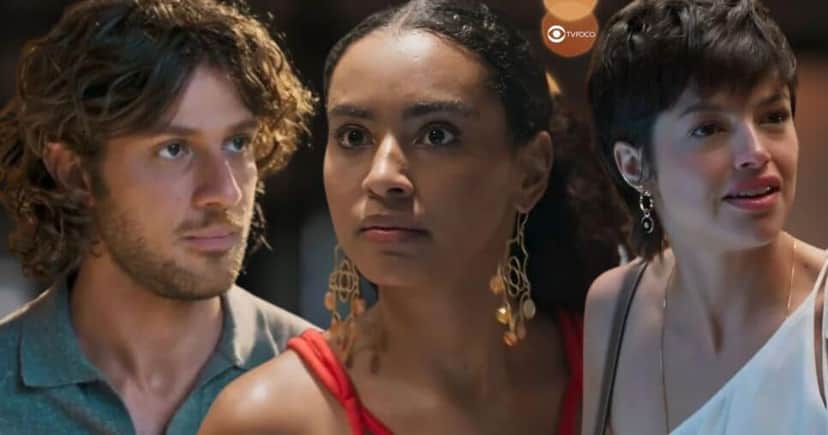 Mavi, Viola e Luma em Mania de Você (Foto: Reprodução / Globo / Montagem TV Foco) Mavi, Viola e Luma em Mania de Você (Foto: Reprodução / Globo / Montagem TV Foco)
