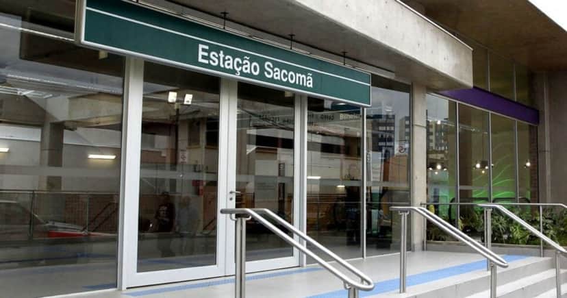 Estação Sacomã (Foto Reprodução/Quinto Andar) Estação Sacomã (Foto Reprodução/Quinto Andar)