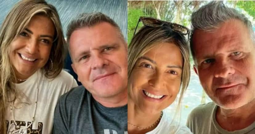 Rina e Denise foram casados por mais de 20 anos (Foto: Reprodução/Montagem TV Foco) Rina e Denise foram casados por mais de 20 anos (Foto: Reprodução/Montagem TV Foco)