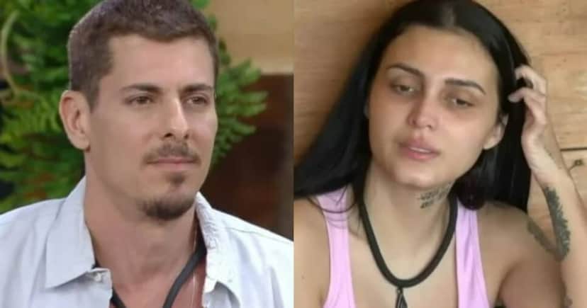 Sacha foi acusado de ter agredido Fernanda (Foto: Reprodução/Montagem) Sacha foi acusado de ter agredido Fernanda (Foto: Reprodução/Montagem)