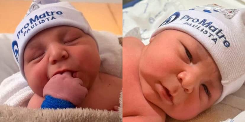 Ravi, o filho recém-nascido de Viih Tube e Eliezer (Foto: Instagram) Ravi, o filho recém-nascido de Viih Tube e Eliezer (Foto: Instagram)