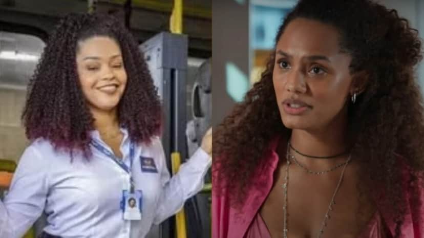 Cida passa mal conduzindo ônibus e Madá se torna heoína ao salvar todos de tragédia (Fotos: Reprodução/ Globoplay/ Montagem TV Foco) Cida passa mal conduzindo ônibus e Madá se torna heoína ao salvar todos de tragédia (Fotos: Reprodução/ Globoplay/ Montagem TV Foco)