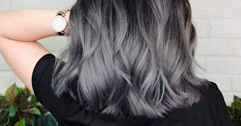 Cabelo cinza (Foto: Reprodução) Cabelo cinza (Foto: Reprodução)
