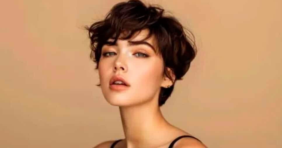 Corte de cabelo Bixie wolf cut (Foto: Reprodução) Corte de cabelo Bixie wolf cut (Foto: Reprodução)
