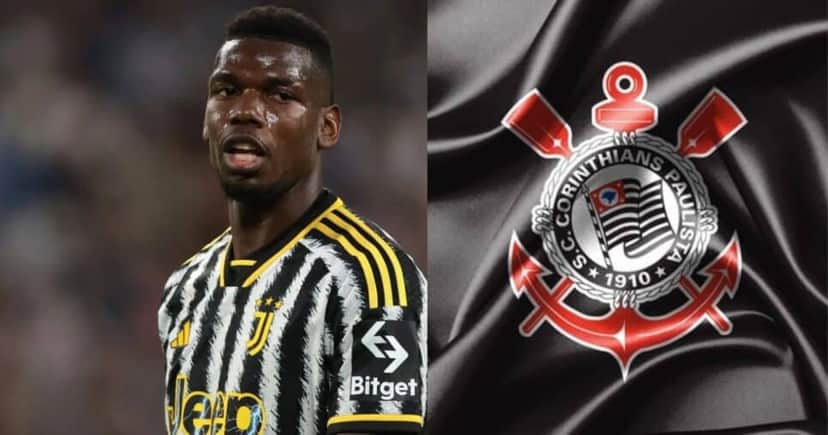 Pogba e rasteira no Corinthians - Foto Reprodução Internet Pogba e rasteira no Corinthians - Foto Reprodução Internet