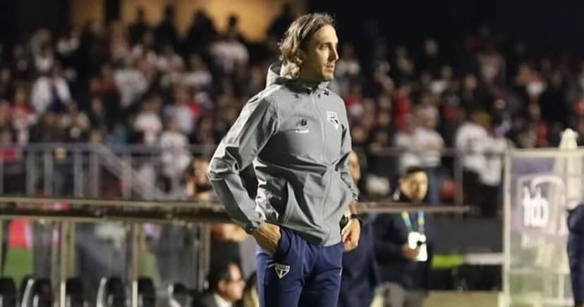 O treinador do São Paulo, Zubeldía O treinador do São Paulo, Zubeldía